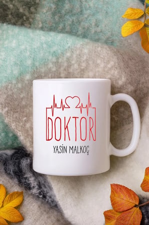 Alya Gift Shop Kişiye Özel Doktor Kupa Bardak