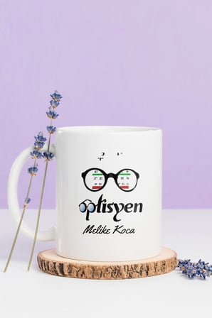 Alya Gift Shop Kişiye Özel Optisyen Kupa Bardak