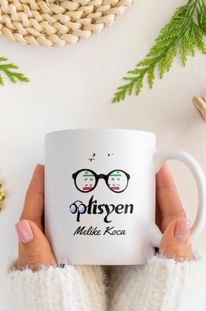 Alya Gift Shop Kişiye Özel Optisyen Kupa Bardak
