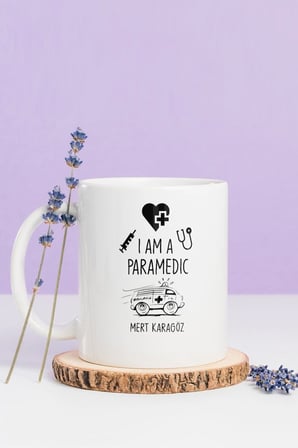 Alya Gift Shop Kişiye Özel I am Paramedic Kupa Bardak