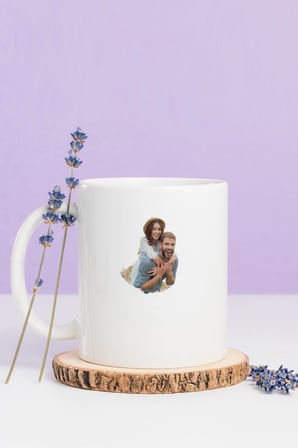 Alya Gift Shop Kişiye Özel Kadın Erkek Figürlü Kupa Bardak
