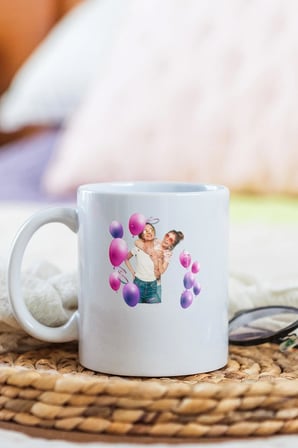 Alya Gift Shop Kişiye Özel Figürlü Kupa Bardak