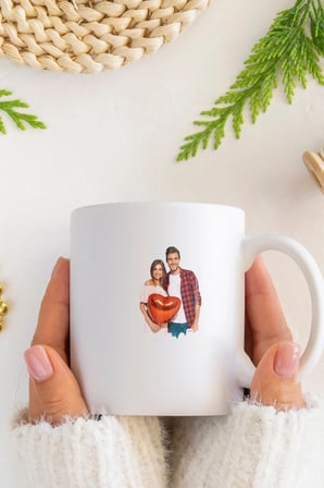 Alya Gift Shop Kişiye Özel Figürlü Kupa Bardak