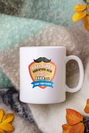 Alya Gift Shop Kişiye Özel Baba Kupa Bardak