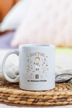 Alya Gift Shop Kişiye Özel Doctor Kupa Bardak