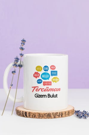 Alya Gift Shop Kişiye Özel Tercüman Kupa Bardak