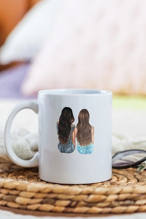 Alya Gift Shop Kişiye Özel Figürlü Kupa Bardak
