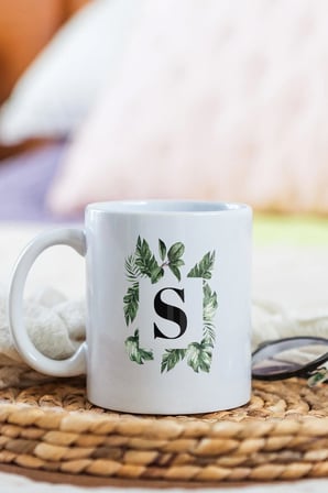 Alya Gift Shop Kişiye Özel S Harfli Kupa Bardak