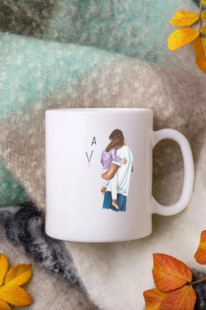 Alya Gift Shop Kişiye Özel Figürlü Kupa Bardak