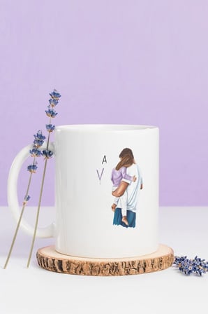 Alya Gift Shop Kişiye Özel Figürlü Kupa Bardak
