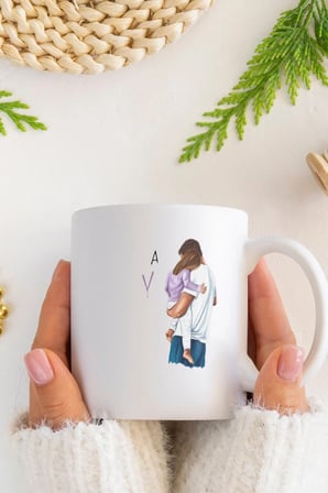 Alya Gift Shop Kişiye Özel Figürlü Kupa Bardak