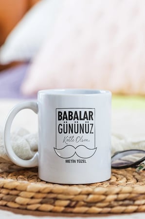 Alya Gift Shop Kişiye Özel Babalar Günü Kupa Bardak