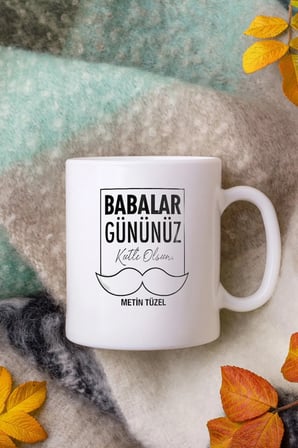 Alya Gift Shop Kişiye Özel Babalar Günü Kupa Bardak