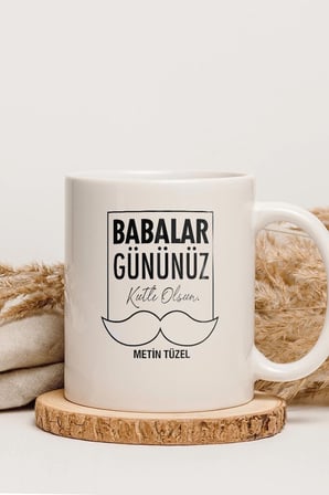 Alya Gift Shop Kişiye Özel Babalar Günü Kupa Bardak
