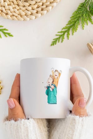 Alya Gift Shop Kişiye Özel Figürlü Kupa Bardak