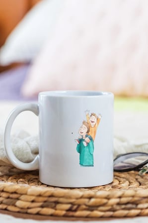 Alya Gift Shop Kişiye Özel Figürlü Kupa Bardak
