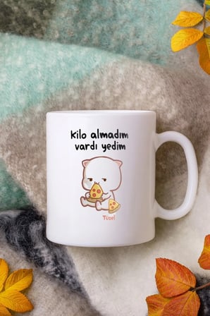 Alya Gift Shop Kişiye Özel Kilo Almadım Vardı Yedim Kupa Bardak