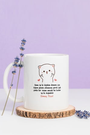Alya Gift Shop Kişiye Özel İyi Ki Doğdun Kupa Bardak