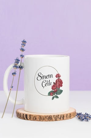 Alya Gift Shop Kişiye Özel İsme Özel Kupa Bardak