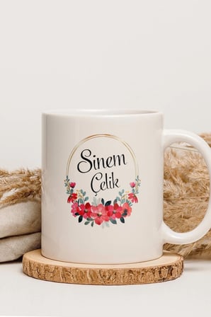 Alya Gift Shop Kişiye Özel İsme Özel Kupa Bardak