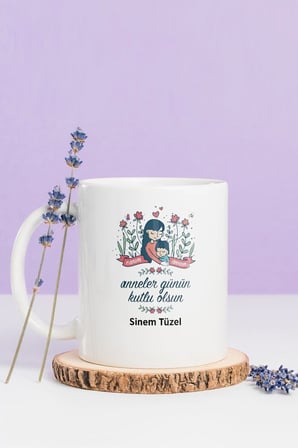 Alya Gift Shop Kişiye Özel Anneler Günü Kupa Bardak