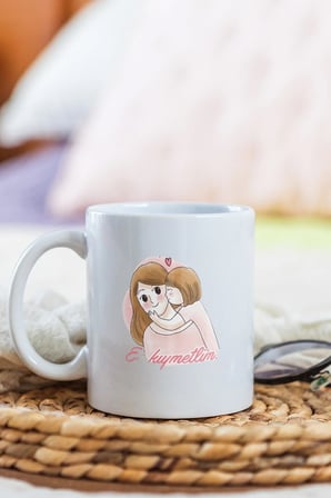 Alya Gift Shop Kişiye Özel En Kıymetlim Kupa Bardak
