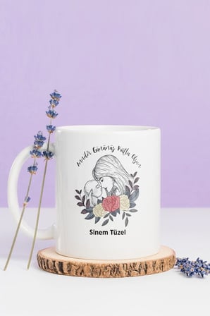 Alya Gift Shop Kişiye Özel Anneler Günü Kupa Bardak