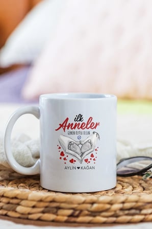 Alya Gift Shop Kişiye Özel İlk Anneler Günü Kupa Bardak