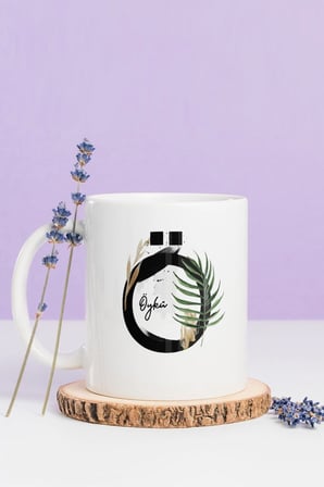 Alya Gift Shop Kişiye Özel Ö Harfli Kupa Bardak