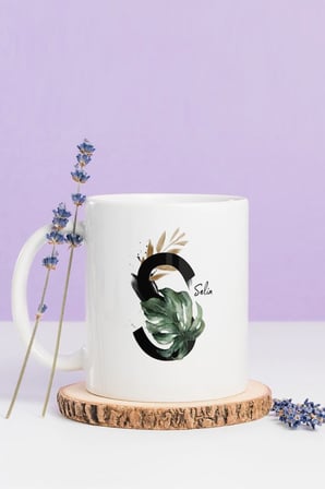 Alya Gift Shop Kişiye Özel S Harfli Kupa Bardak