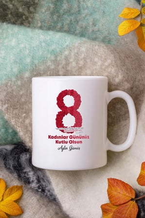 Alya Gift Shop Kişiye Özel Kadınlar Günü Kupa Bardak