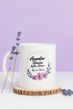 Alya Gift Shop Kişiye Özel Anneler Günü Kupa Bardak