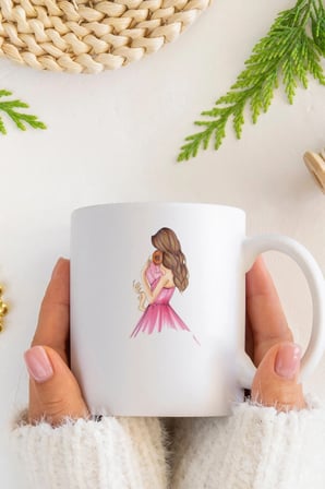 Alya Gift Shop Kişiye Özel Figürlü Kupa Bardak