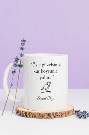 Alya Gift Shop Kişiye Özel Öyle Güzelsin Ki Kupa Bardak