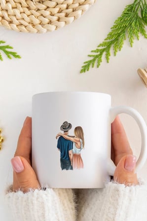Alya Gift Shop Kişiye Özel Figürlü Kupa Bardak