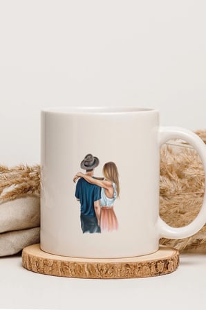 Alya Gift Shop Kişiye Özel Figürlü Kupa Bardak