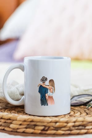 Alya Gift Shop Kişiye Özel Figürlü Kupa Bardak