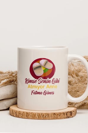 Alya Gift Shop Kişiye Özel Kimse Senin Gibi Atamıyor Anne Kupa Bardak