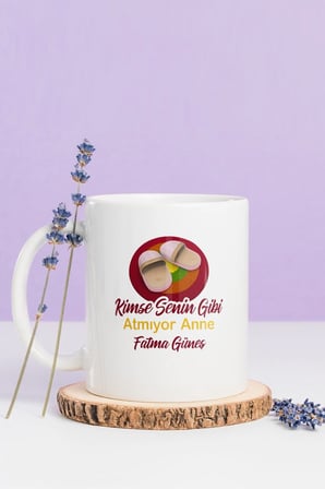 Alya Gift Shop Kişiye Özel Kimse Senin Gibi Atamıyor Anne Kupa Bardak