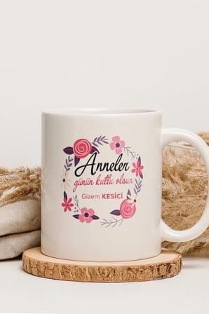 Alya Gift Shop Kişiye Özel Anneler Günü Kupa Bardak