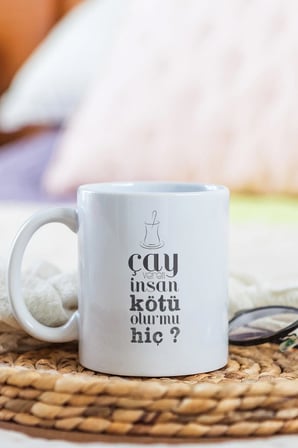 Alya Gift Shop Kişiye Özel Çay Veren Kötü Olur Mu Kupa Bardak