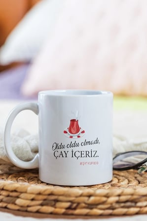 Alya Gift Shop Kişiye Özel Olmadı Çay İçeriz Kupa Bardak
