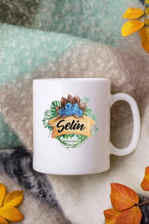 Alya Gift Shop Kişiye Özel İsme Özel Kupa Bardak