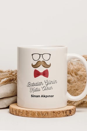 Alya Gift Shop Kişiye Özel Babalar Günü Kupa Bardak