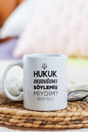 Alya Gift Shop Kişiye Özel Hukuk Okuduğumu Söylemiş Miydim Kupa Bardak