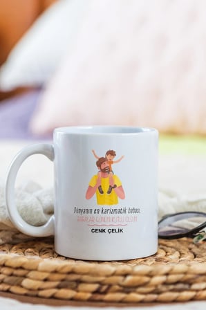 Alya Gift Shop Kişiye Özel Babalar Günü Kupa Bardak