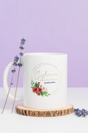 Alya Gift Shop Kişiye Özel Gözlerinin Işıltısı Solmasın Kupa Bardak