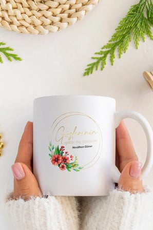 Alya Gift Shop Kişiye Özel Gözlerinin Işıltısı Solmasın Kupa Bardak