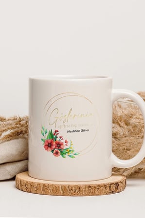 Alya Gift Shop Kişiye Özel Gözlerinin Işıltısı Solmasın Kupa Bardak