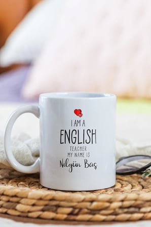 Alya Gift Shop Kişiye Özel I'm A English Teacher Kupa Bardak